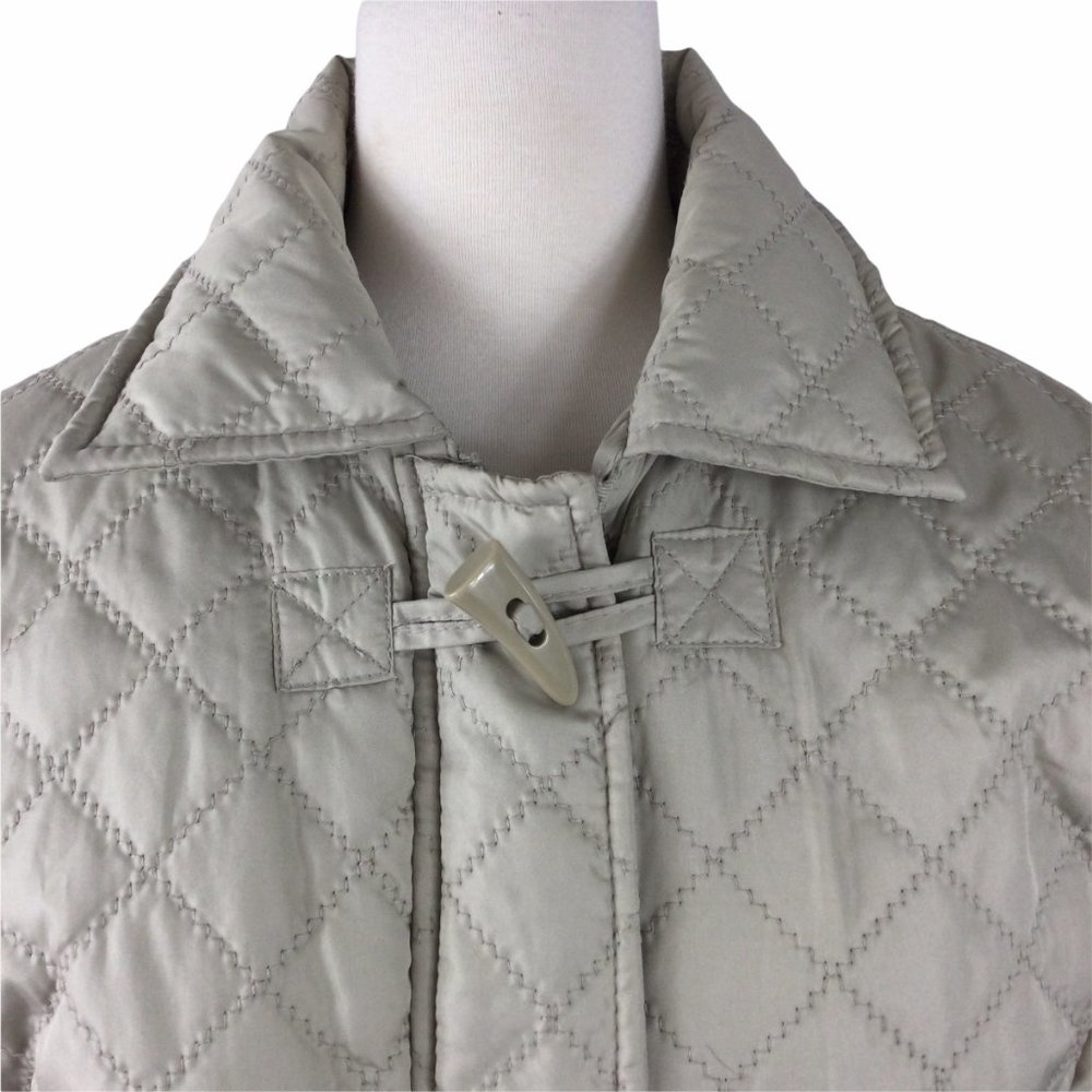 Momentum Outfitters Lightweight Tan Zip/Toggle Jacket, Medium - Picture 4 of 8